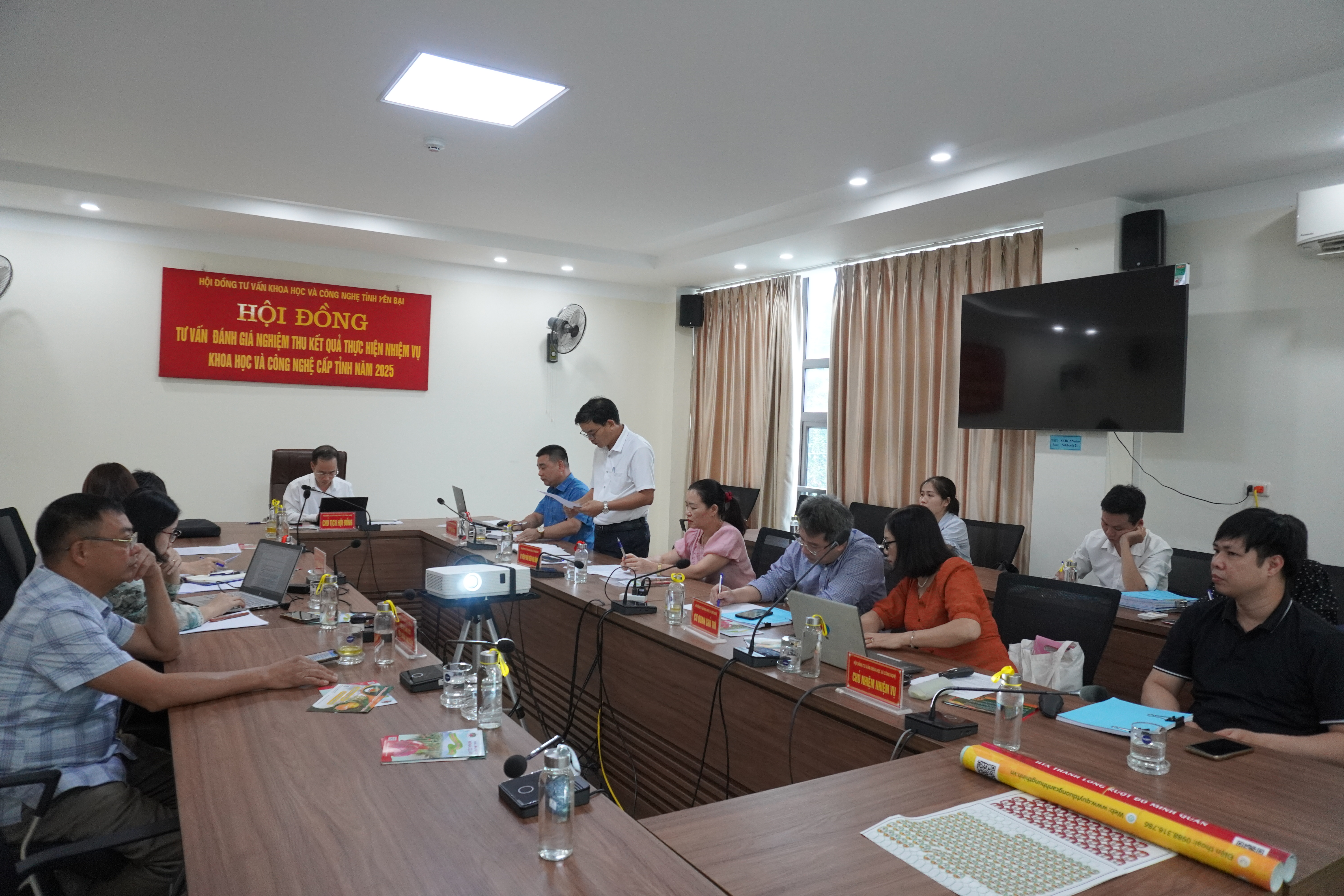 NGHIỆM THU DỰ ÁN KHOA HỌC VÀ CÔNG NGHỆ CẤP TỈNH THUỘC LĨNH VỰC SỞ HỮU TRÍ TUỆ